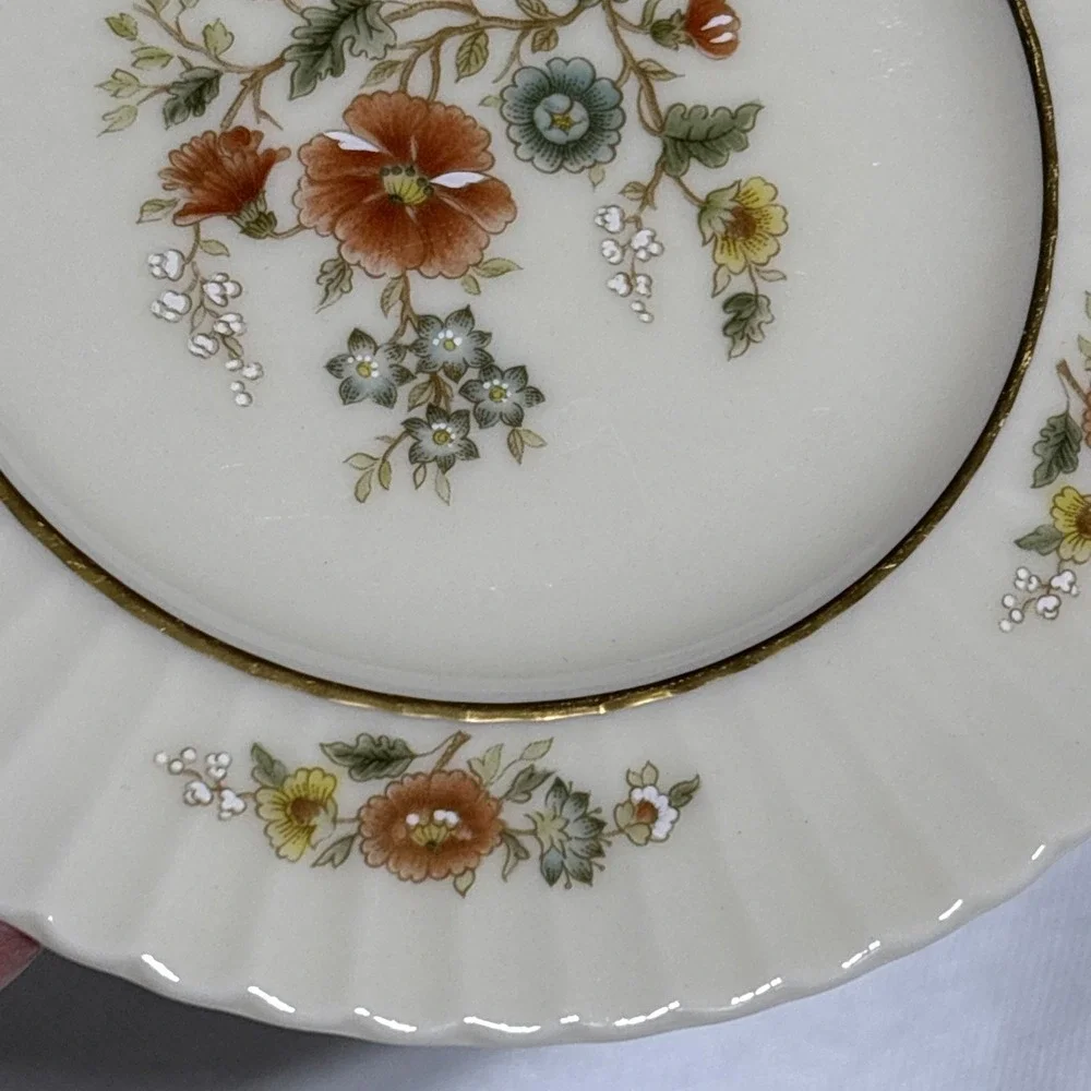 Lenox Temple Blossom Bread & Butter Dessert Plate